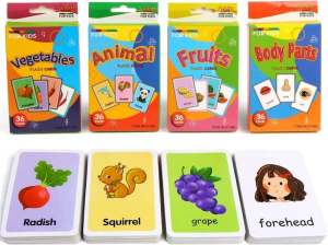 poptoys แฟลชการ์ด การสอนแฟลชการ์ด บัตรคำศัพท์ภาษาอังกฤษเกี่ยวกับสัตว์น่ารัก มีสี่หมวดหมู่ #สัตว์ #ผลไม้ #ผัก #ส่วนต่างๆ ของร่างก