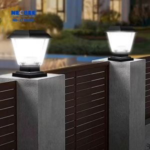 NEOBEE แตกเคลม100% โคมไฟหัวเสาโซล่าเซลล์ LED 2in1 E27ไฟบ้านได้  กันน้ำ JD-ZT 200W