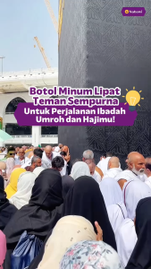 Botol Minum Lipat Origami 700ml Silikon Bebas BPA: Botol Air Minum Portable Foldable Water Bottle