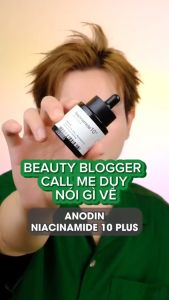 Tinh chất làm trắng và thu nhỏ lỗ chân lông phục hồi và làm mọng làn da ANODIN NIACINAMIDE 10 PLUS 33ml - Tặng 1 mẫu thử 3g