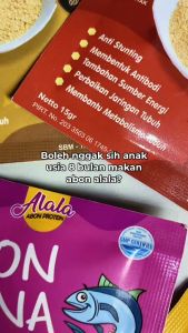 Alala Abon Bayi MPASI: Penambah Nafsu Makan Bayi Usia 1 Tahun