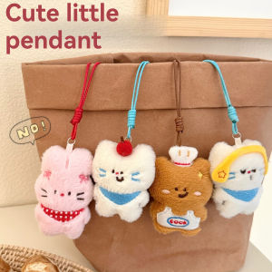 1/4 Pcs Cute Cartoon Pendant Girl Versatile Keychain Bag Decoration Hanging Decoration