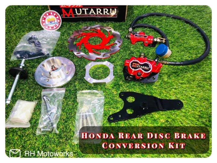 Rear Disc Brake Conversion Kit (HONDA, SUZUKI, RACAL, RUSI,etc ...