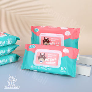 เปียกหนัง ทิชชู่ ผ้าเด็ก 1 ห่อม 80 แผ่น แบบบรรจุภัณฑ์