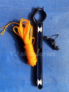 PAKET KATROL KEREKAN SANGKAR KANDANG BURUNG BESI PLUS CLAMP DAN TALI