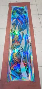 Sticker stiker striping variasi Honda CB150R old hologram wanita berhijab terbaru