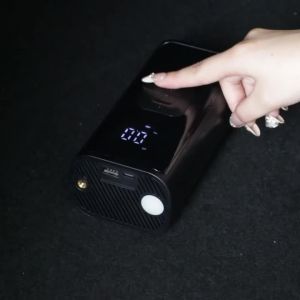 YIJU | YIJU Rechargeable Car Air Pump Tire Inflator Portable Compressor Digital Cordless Car Tyre Inflator For Motocycle Bicycle Balls