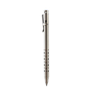 Titanium Alloy EDC Pen-Bolt Action Tactical Ballpoint Pen for Outdoor SurvivalPocket-Sized Multitool for Office & Business Gift