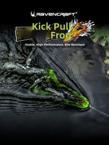 RAVENRAFT | Kick Water Surfacing Ghost Frog Soft Bait