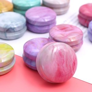 Mini round Iron Box Ear Ring Box Wedding Candy Box Comfrey Cream Fragrance Packaging Box Circular Tinplate Box