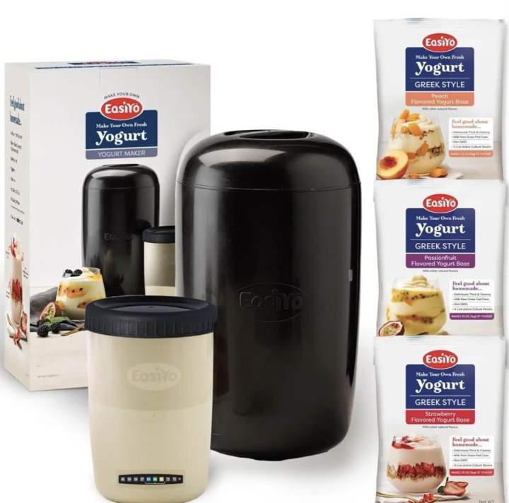 New Zealand Easiyo Yogurt Maker & Jar With Free starter kit 2 easiyo