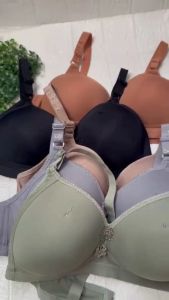4pcs BH Bra Paket Hemat Bra Cup Jumbo Busa Standar Tanpa Kawat Size 36 38 40 42 44 46