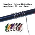 Vòng Mềm Dây Lãnh Đạo 0.5-2 Mm Nymph Trọng Lượng Cơ Thể Sợi Chỉ Cho Câu Cá Buộc Dây Chất Liệu Thích Hợp Cho Dòng Nước Mặn Bay. 