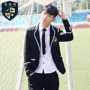 Mùa Xuân Và Mùa Thu Phong Cách Mới Đại Học Hàn Quốc Gió Áo Blazer Nam Học Viện Anh Phong Cách Thường Nhỏ Phương Tây Phù Hợp Với