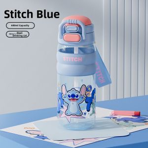 Disney | Children Water Cup Portable Direct Drinking Straw Cup