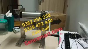 Máy Cán Khô Mực Làm Mềm Mực Nướng Quay Tay Inox