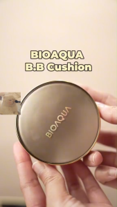 【SG STOCK】Buy 1 Free 1|2Pcs BIOAQUA Cushion |Exquisite And Delicate BB Cushion Cream|Moisture|Cover Mark|15g+15g (REFIL)