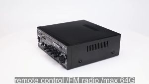 COD KIRIM CEPAT Sunbuck Audio Bluetooth 5.0 DAC Amplifier 2 Ch Remote 2000W AV 660BT/ ampli power full bass super subwoofer mobil kit speaker aktif bluetooth stereo bass mini salon 12 volt karaoke lengkap rumah sound system rakitan lengkap terbaik