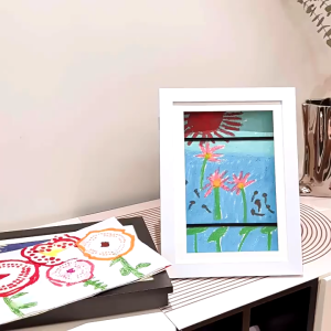 A4 Kids Art Frame Can Change Magnetic Key Image Frame Childrens Painting Childrens Image Frame