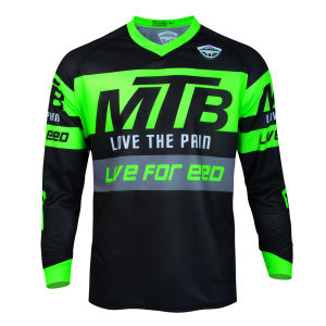 Áo Thun Nam Dài Tay Motocross Jersey Nhanh Khô Đi Xe Đạp Enduro Áo Thun Xuống Dốc Địa Hình Đua Xe Đạp Polera Mtb Áo Sơ Mi Cho Mùa Xuân Mùa Thu