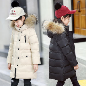 Qbely Mùa Đông Áo khoác giữ ấm Trẻ Em bé gái tập đi Quần Áo Trẻ Em Dày Parka Không Thấm Nước quần áo có mũ Áo Khoác Áo Khoác Tuyết Phù Hợp Với