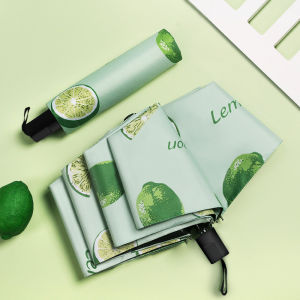 Student Auto Open Close Folding Rain and Sun Umbrella