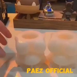 Bear Shape Silicone Ice Mold Chocolate Cube Cake Mold For Coffee Milk Tea Whiskey Ice Maker - Paez Official