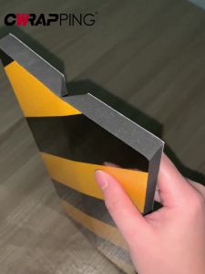 Parking Garage Car Door Protector Foam Reflective Sticker Garage Wall Warning Car Accessories Corner Bumper Auto Body Protector