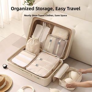 AJZC | Student Dormitory Storage Bags 7-Piece Set
