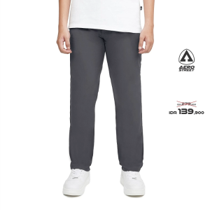 Aerostreet Chinos Reguler Panjang Revano Abu Tua Man Celana Panjang Chino EAAAA
