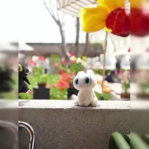 Potdemiel | Toothless Plush Keychain Doll