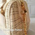 TAS WANITA ZARA TWEED SPEEDY BOWLING PREMIUM. 