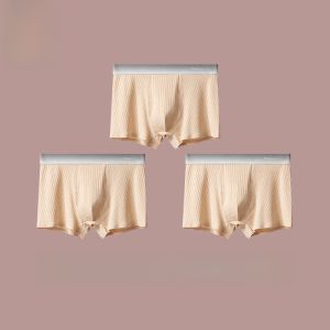 Pure Cotton Antibacterial Breathable Quicksand Shorts Mens Underwear Comfortable mid Waist Youth Suitable Home Clothes