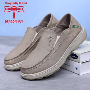 DRAGON-FLY | Giày Nam Mới Thoáng Khí Đeo Dễ Dàng Phong Cách Casaul Mùa Hè