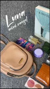 ZEAVA Luna Mini Backpack - Tas Ransel & Slingbag Wanita 2 in 1