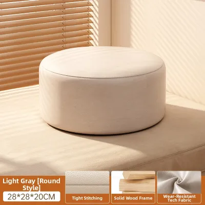 Modern Minimalist Home Furniture Wooden Frame Storage Footstool Coffee Table Living Room Sofa Bench Entrance Shoe Changing Bench