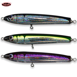 TAKEDO Wholesale High Quality JY58 200mm 80g Wood Pencil Lure Saltwater Trolling Lifelike Topwater Lures Tuna Bait