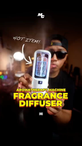 17 MILE Digital Display Rechargeable Fragrance Machine: Automatic Aroma Diffuser Essential Oil Humidifiers