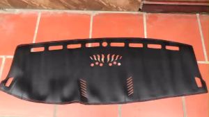 Thảm taplo da vân carbon cao cấp Ford Everest 2017 - 2022