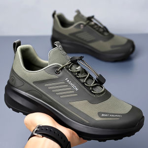 Mens Outdoor Casual Running Shoes Anti-Odor Anti-Slip Soft Bottom Sports Traveling Hiking Mountain Climbing Leisure Shoes