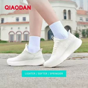 Qiaodan Miaochuan Woman Running Shoes Breathable Mesh Lightweight Casual Sports XM36240230