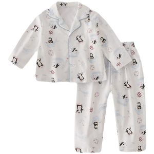 Bộ Đồ Ngủ Cotton Kháng Khuẩn Cho Trẻ Em Bộ Đồ Ngủ Cotton Nguyên Chất Cho Bé Gái Bộ Đồ Ngủ Cotton Mùa Thu Cho Bé Trai