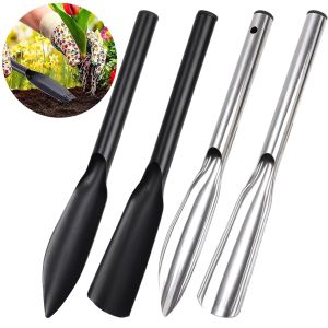 Garden Shovel Potting Tools Willow Leaf Spade Digging Flower Wild Vegetables Household Handle Plant Bonsai Dig Tools for Gardening Planting