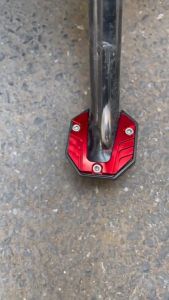 Universal Scooter Motorcycle Bike Kickstand Extender Foot Side Stand Extension Pad Support Plate Anti-skid Enlarge