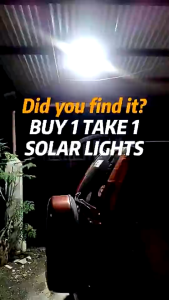 【BUY 1 TAKE 1】 4000W heavy duty solar light outdoor floodlight with solar panelsolar lights outdoor waterproof street light with remote control Supports COD 5 year warranty suitable for solar lights in rural courtyards street,Parking lot