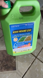 Đặc trị cỏ khai hoang Q10 thay thế lưu dẫn Glyphosate và Paraquat