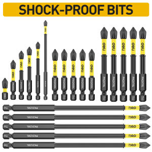 Anti-Slip and Shock-Proof Bits Screwdriver Bits High Hardness Strong Magnetic 25/50/65/70/90/150mm Ph2 Screwdriver Set