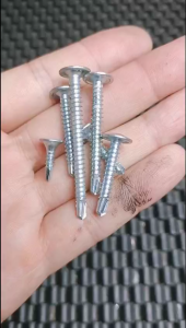 (400g) Vít (Sắt) Tự Khoan Đầu Dù Đuôi Cá Ø 4mm Đa kích cỡ (Số 1 2 3 4 5 cm) Lắp đặt và cố định giữ chắc vật liệu