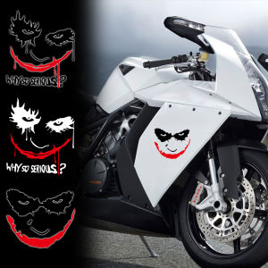 Funny Joker for Helmet/Bike/Car/Scooter Decorative Sticker Motorcycle Body Scratch-Proof Sticker Durable Cool Modification Decal Motorbike & Car Accessories