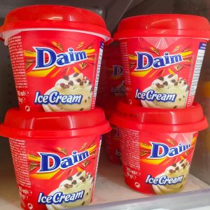 [Made In UK] Daim Chocolate Coated Ice Cream Stick Cup Tub